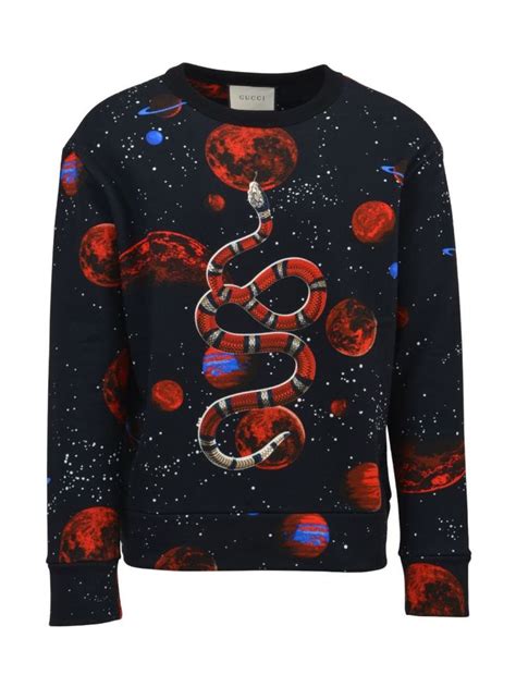 controversial gucci sweater|Gucci space snake jumper.